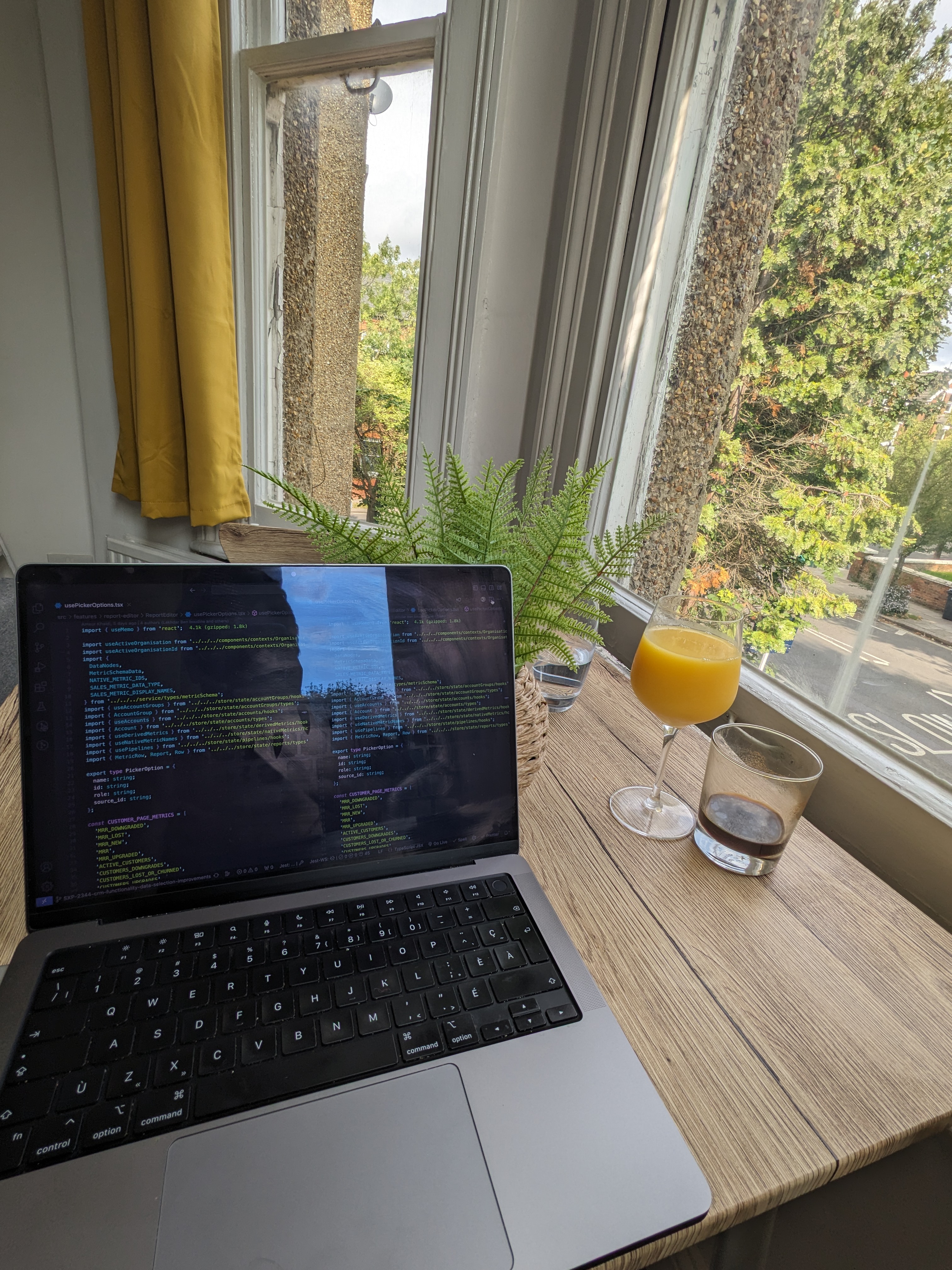Adel's home office